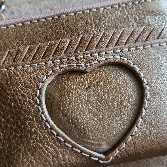 Brighton bundle of 2 coin pouches With Metal Heart Key Ring Holder - Picture 2 of 12